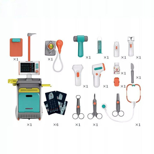 Cărucior medical pentru copii Happy Doctor, imaginea 13