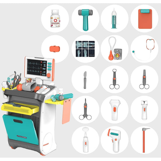 Cărucior medical pentru copii Happy Doctor, imaginea 7