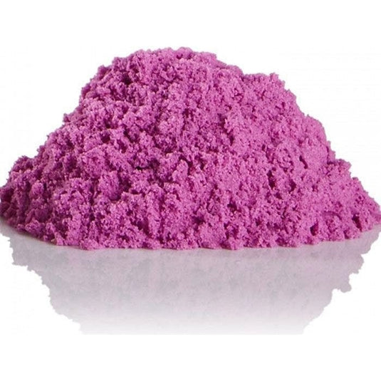 Nisip Kinetic, Usor de Modelat, Nu se Usuca, Nu se Lipeste de Maini, Curatare Usoara, Calitate Premium, Indiggo, Punga de 1000gr, 3ani, Violet