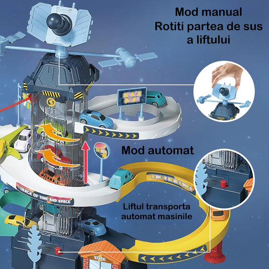 Circuit auto spațial TurboGalaxy cu lift, imaginea 6