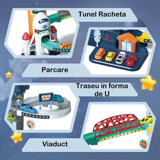 Circuit auto spațial TurboGalaxy cu lift, imaginea 7