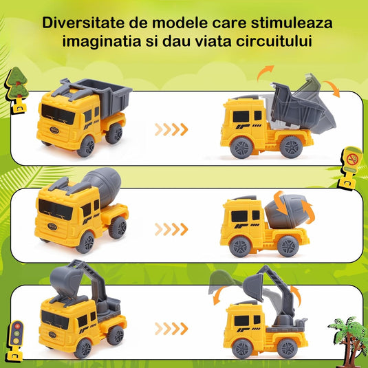 Pistă flexibilă cu tren electric FunTrack