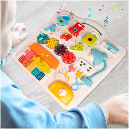 Măsuță și panou de activități BrainyBaby