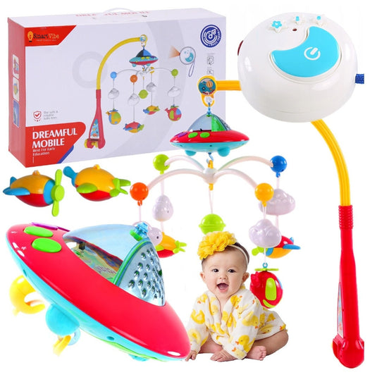 Carusel muzical cu 108 melodii și proiector