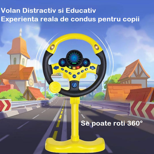 Volan interactiv cu picior reglabil PRO