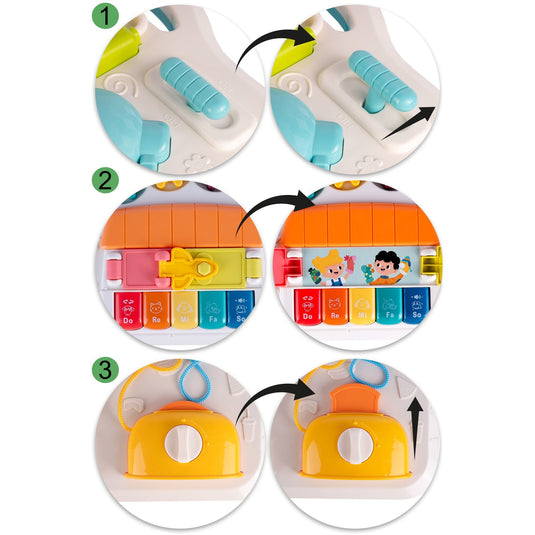 Măsuță și panou de activități BrainyBaby
