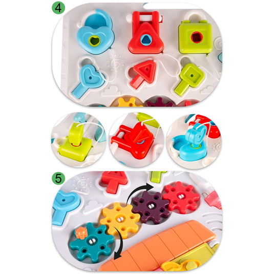 Măsuță și panou de activități BrainyBaby