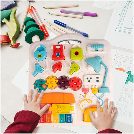 Măsuță și panou de activități BrainyBaby