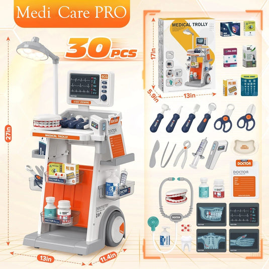 Set doctor cu cărucior MediCare Pro