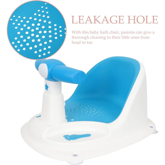 Scaun de baie bebeluși albastru SmartVibe