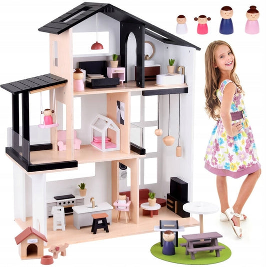 Căsuță de păpuși cu grădină BabyBoutique
