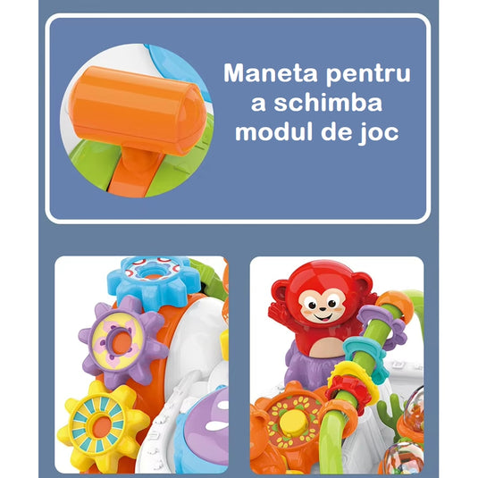 Măsuță de activități cu microfon KidsFunPlay