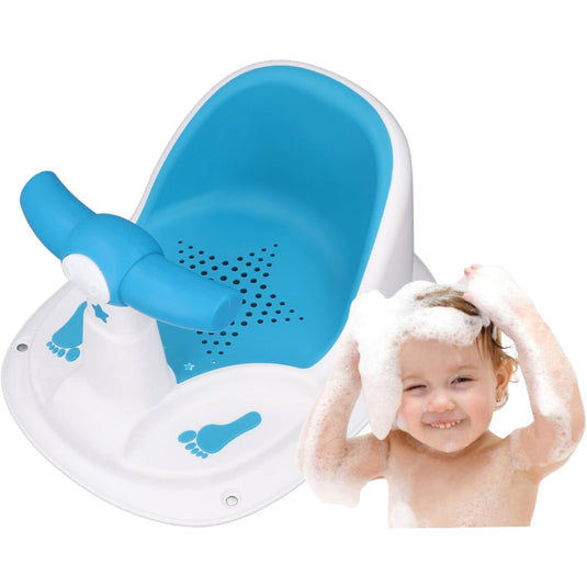 Scaun de baie bebeluși albastru SmartVibe