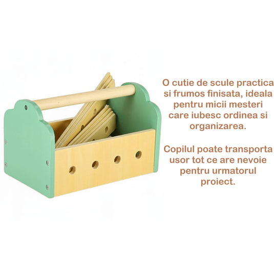 Atelier pentru copii LittleWorkshop din lemn