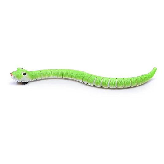 Set Jucarii Interactive pentru Copii, Sarpe si Paianjen cu Telecomanda, Miscari Realiste, Incarcare prin USB, Miscari Realiste, Telecomanda cu Infrarosu, Indiggo, 3ani+, Verde/Maro
