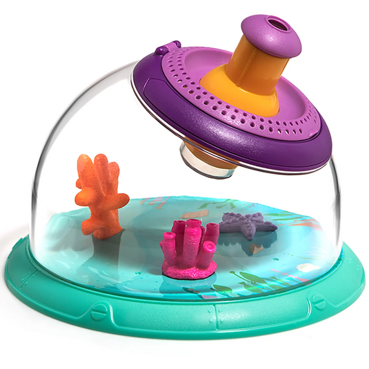 Kit de Explorare si Observator Sience KID, Insecte, Pesti, Plante, Incurajeaza Explorarea Naturii, Jucarie STEAM, Promoveaza Invatarea Practica, Cu Telescop 5x, Kit Stintific pentru interior si exteriror, Purple