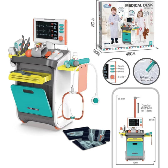 Cărucior medical pentru copii Happy Doctor, imaginea 3