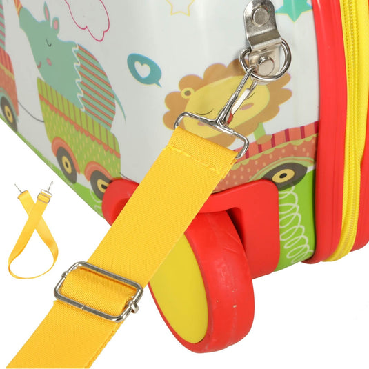 Resigilat: Geanta de Voiaj pentru Copii RollyUP UniqViBE® Multifunctional cu Functie Scaun de Plimbare, Roti 360° Doua