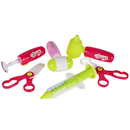 Trusă medicală de jucărie Medical Kit cu cărucior pe roți și 17 accesorii, de la 4 ani