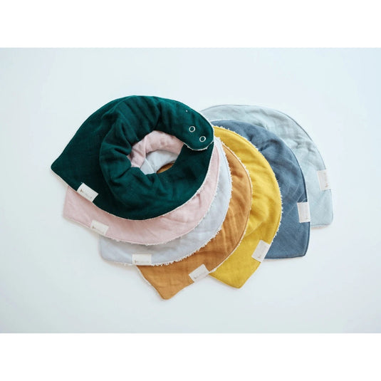 Baveta bandana - 100% Bumbac Organic, Marime Universala, Mauve
