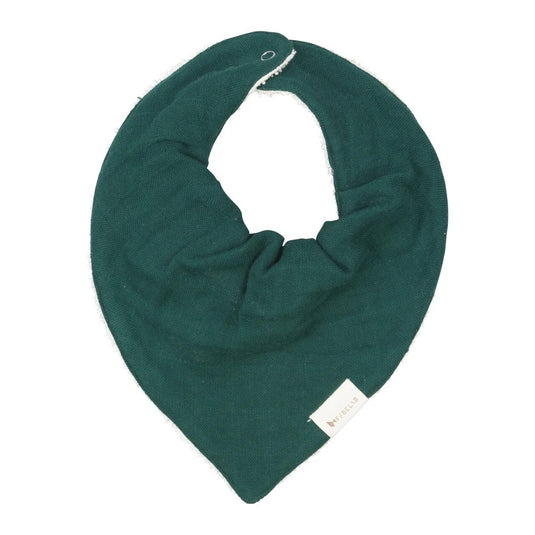 Baveta bandana - Green, 100% Bumbac Organic, Marime Universala