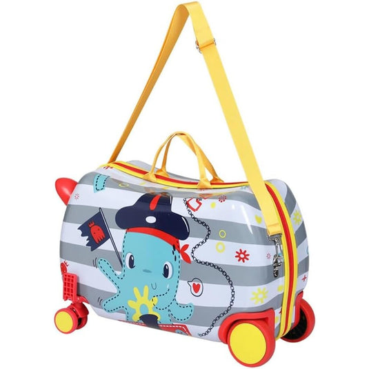 Resigilat: Geanta de Voiaj pentru Copii RollyUP UniqViBE® Multifunctional cu Functie Scaun de Plimbare, Roti 360°, Doua