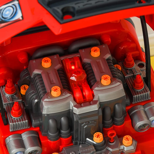 Atelier auto cu volan și motor de reparat, imaginea 4