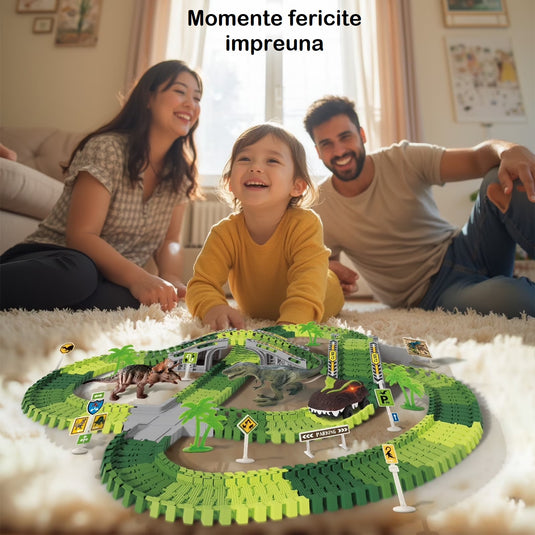 Circuit cu mașinuță dinozaur Dino RacePark, imaginea 4