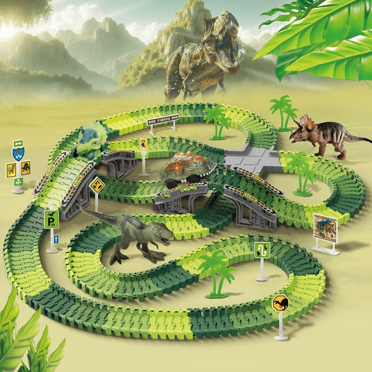 Circuit cu mașinuță dinozaur Dino RacePark, imaginea 6
