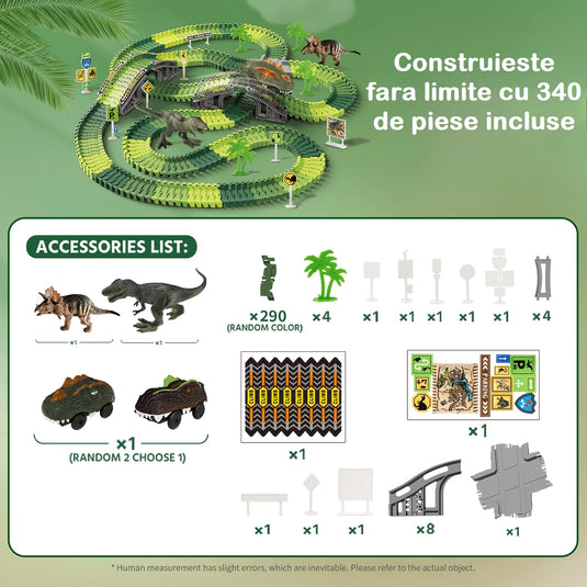 Circuit cu mașinuță dinozaur Dino RacePark, imaginea 8