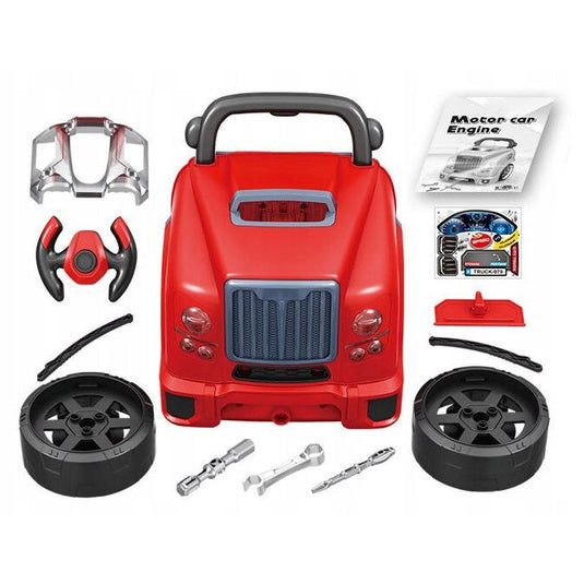 Set mecanic auto pentru copii cu motor și volan, imaginea 7
