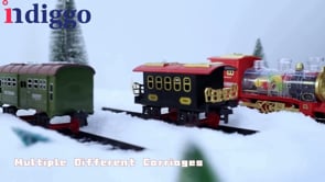 Trenuleț electric cu mașinuțe RetroSteamTrain