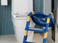 Reductor toaletă cu scăriță roz KiddoMAX
