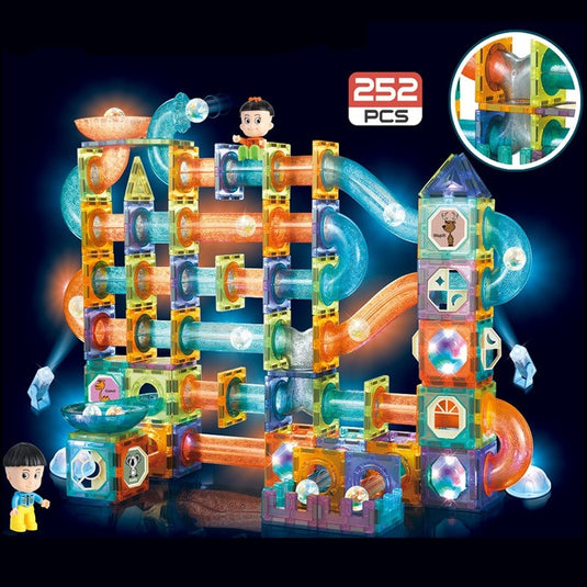 Set mare de piese magnetice Magic Light