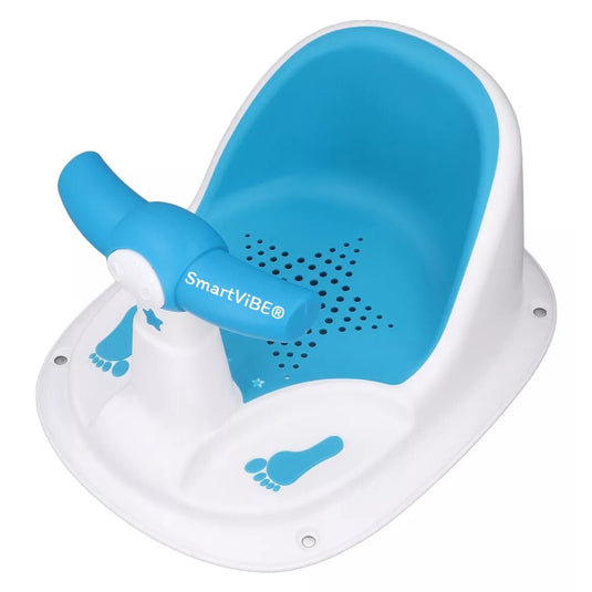 Scaun de baie bebeluși albastru SmartVibe