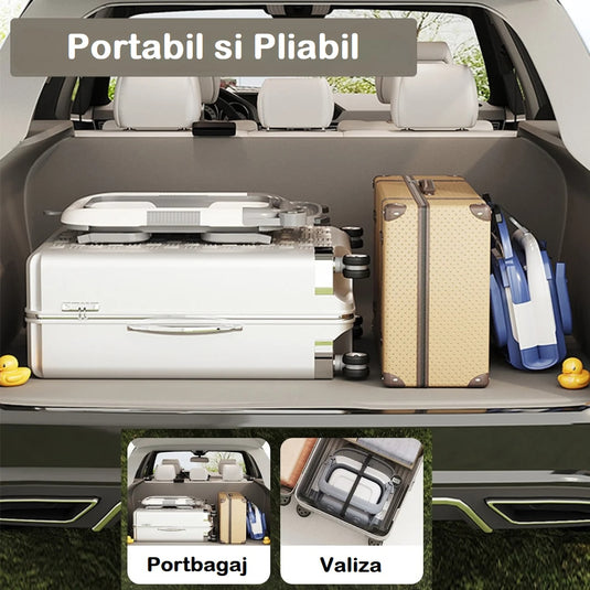 Cădiță pliabilă BabyMood gri