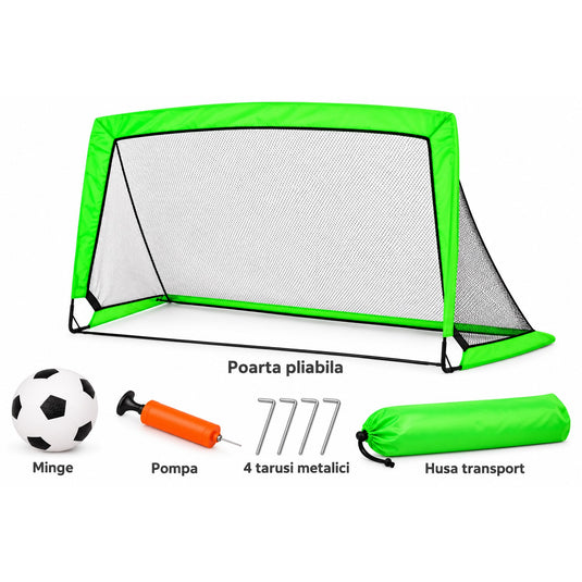 Poartă de fotbal pliabilă MiniFootball