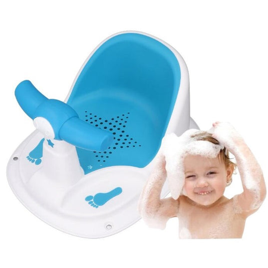 Scaun de baie bebeluși albastru SmartVibe