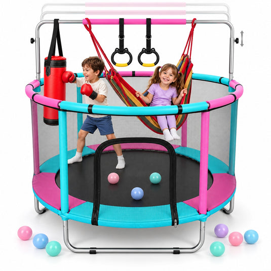 Trambulina pentru Copii FunBounce Multifunctionala