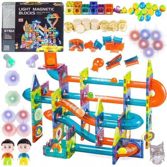 Set mare de piese magnetice Magic Light