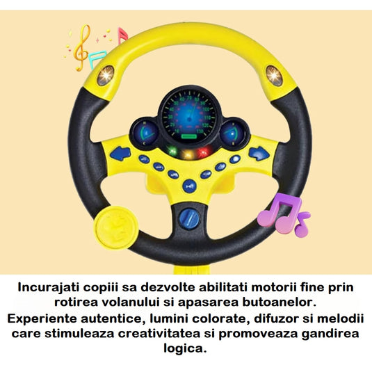 Volan interactiv cu picior reglabil PRO