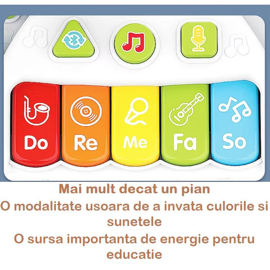 Măsuță de activități cu microfon KidsFunPlay