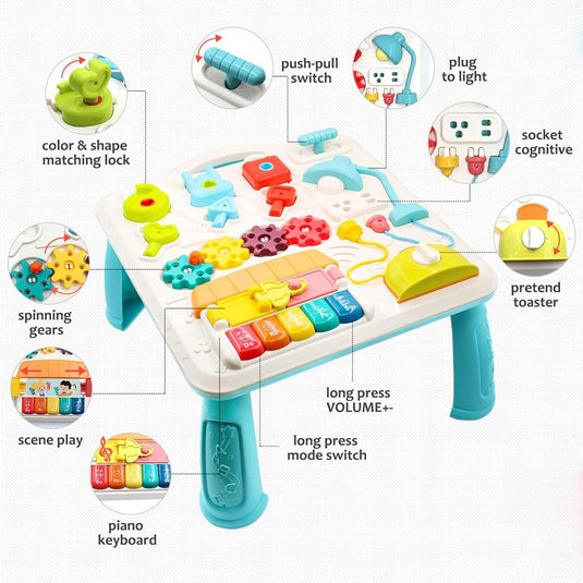 Măsuță și panou de activități BrainyBaby