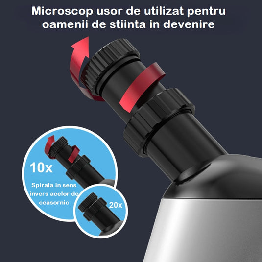 Microscop pentru copii cu LED, 640x