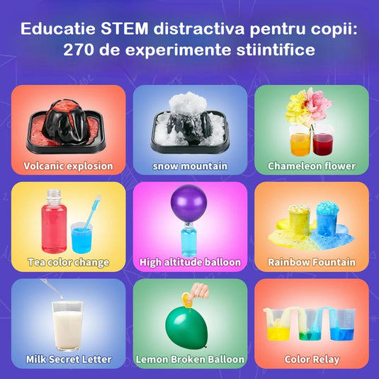 Laborator cu 270 de experimente ScienceKids