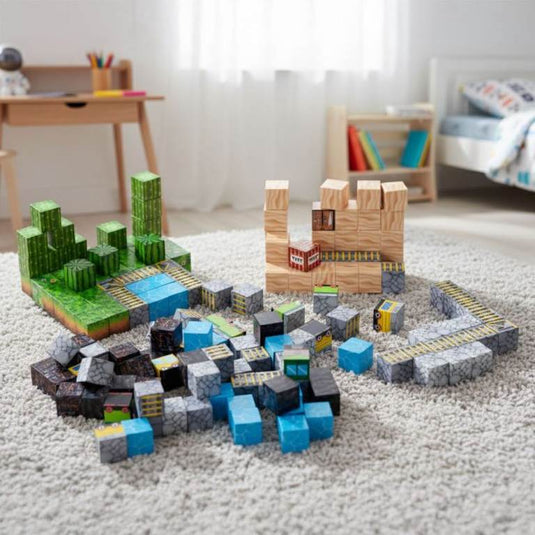Set mare de cuburi magnetice SmartBlocks