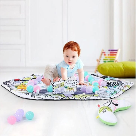 Țarc de joacă cu bile PlayBeBe KinderVibe