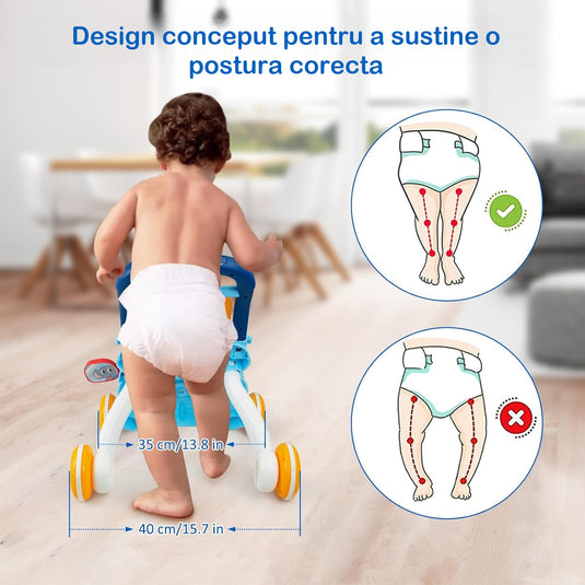 Premergător cu tablă de desenat LittleSteps