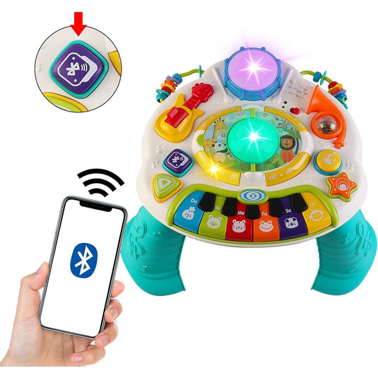 Măsuță interactivă cu microfon Kids Melody