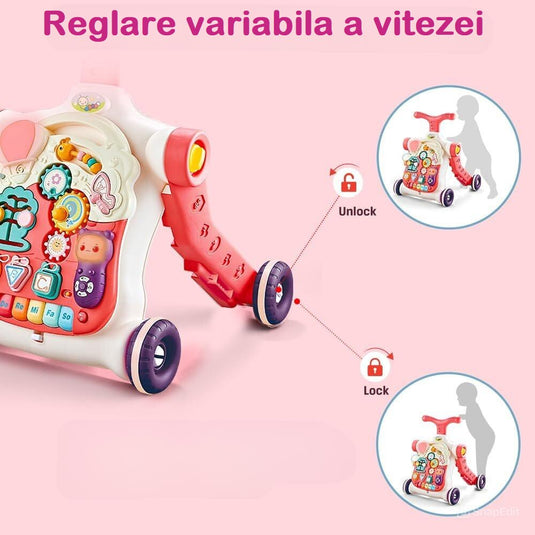 Premergător transformabil în trotinetă